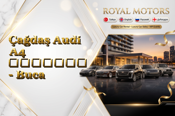 Çağdaş Audi A4 გაყიდვა - Buca
