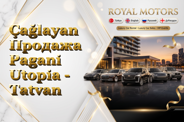 Çağlayan Продажа Pagani Utopia - Tatvan