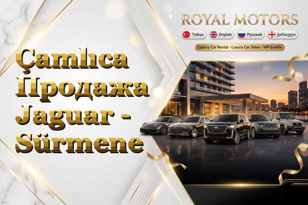 Çamlıca Продажа Jaguar - Sürmene