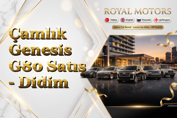 Çamlık Genesis G80 Satış - Didim