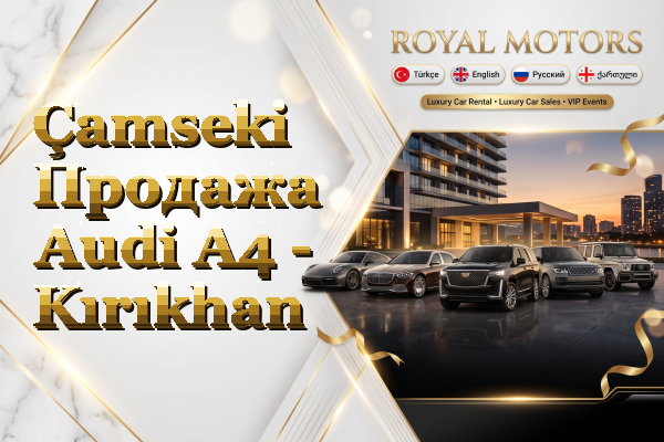 Çamseki Продажа Audi A4 - Kırıkhan