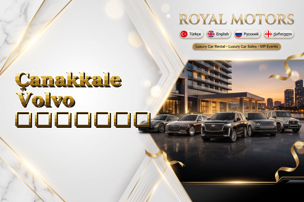 Çanakkale Volvo გაყიდვა