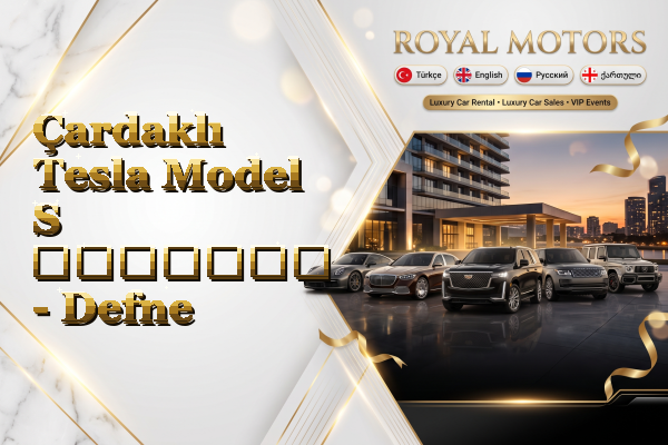 Çardaklı Tesla Model S გაყიდვა - Defne