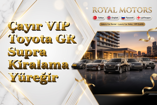 Çayır VIP Toyota GR Supra Kiralama - Yüreğir