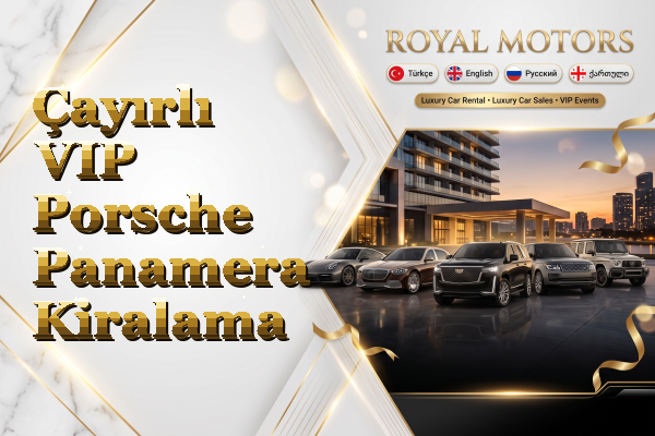 Çayırlı VIP Porsche Panamera Kiralama