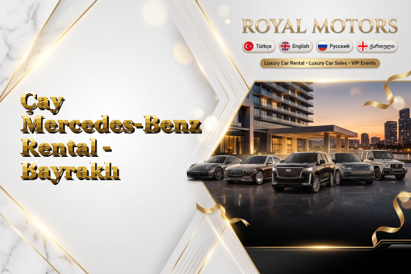 Çay Mercedes-Benz Rental - Bayraklı