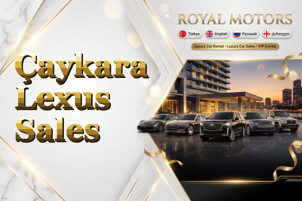 Çaykara Lexus Sales