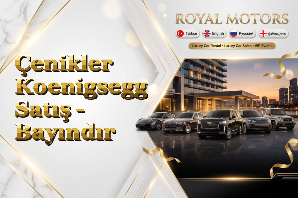 Çenikler Koenigsegg Satış - Bayındır