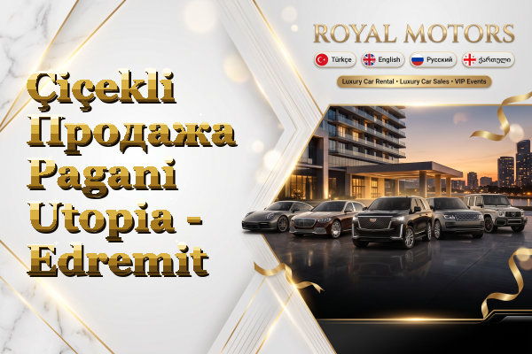 Çiçekli Продажа Pagani Utopia - Edremit