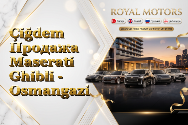 Çiğdem Продажа Maserati Ghibli - Osmangazi