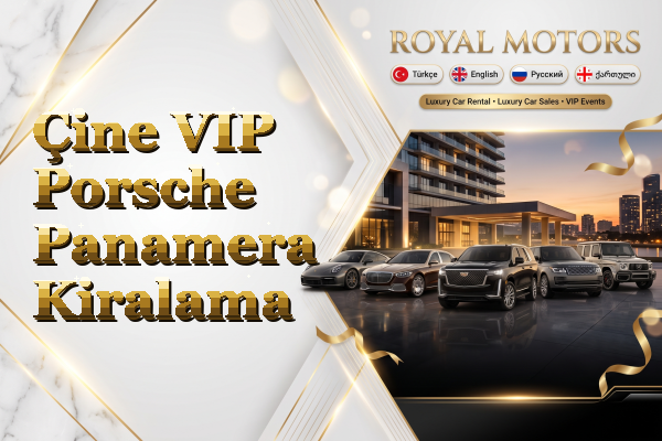 Çine VIP Porsche Panamera Kiralama