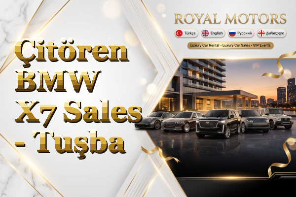 Çitören BMW X7 Sales - Tuşba