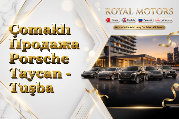 Çomaklı Продажа Porsche Taycan - Tuşba