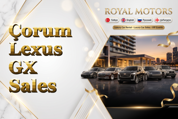 Çorum Lexus GX Sales
