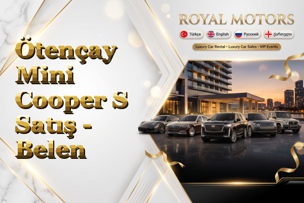 Ötençay Mini Cooper S Satış - Belen