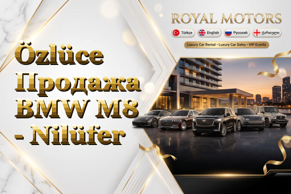 Özlüce Продажа BMW M8 - Nilüfer