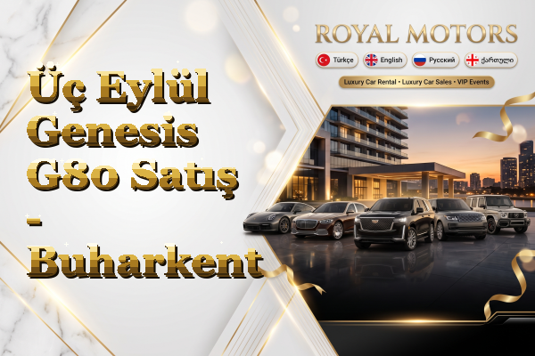 Üç Eylül Genesis G80 Satış - Buharkent