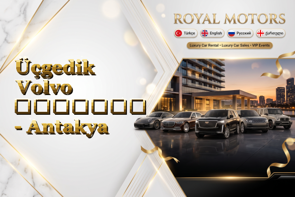 Üçgedik Volvo გაყიდვა - Antakya