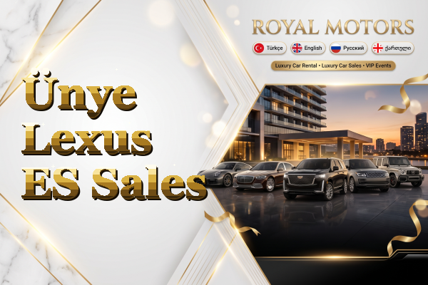Ünye Lexus ES Sales