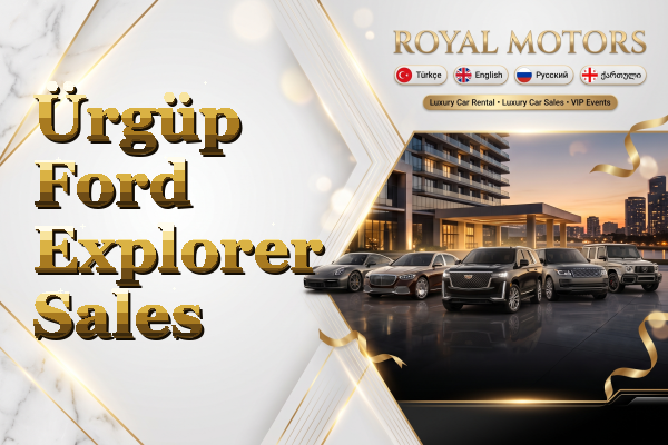Ürgüp Ford Explorer Sales