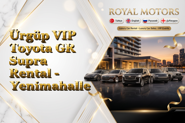 Ürgüp VIP Toyota GR Supra Rental - Yenimahalle