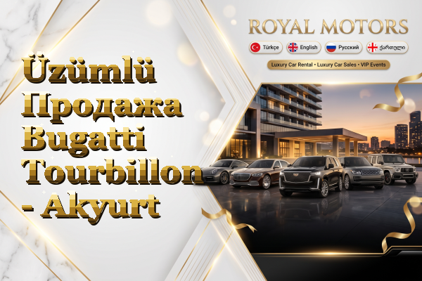 Üzümlü Продажа Bugatti Tourbillon - Akyurt