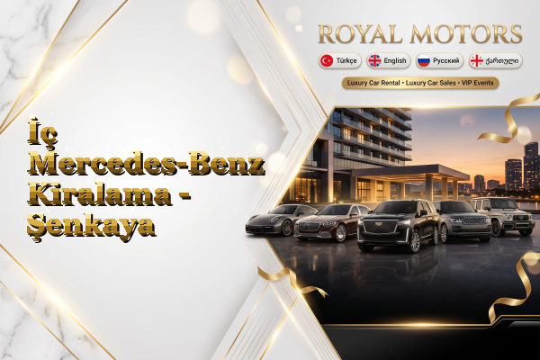 İç Mercedes-Benz Kiralama - Şenkaya