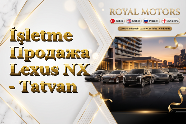 İşletme Продажа Lexus NX - Tatvan
