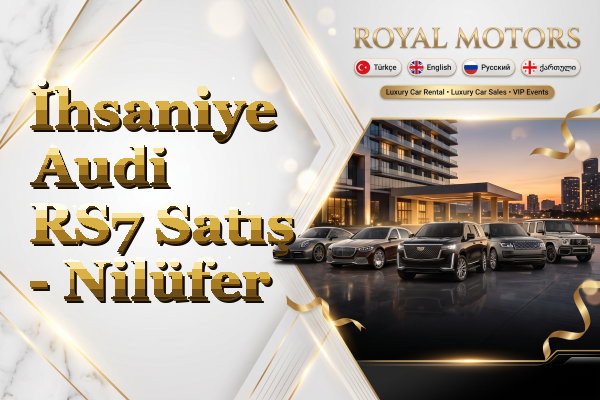 İhsaniye Audi RS7 Satış - Nilüfer