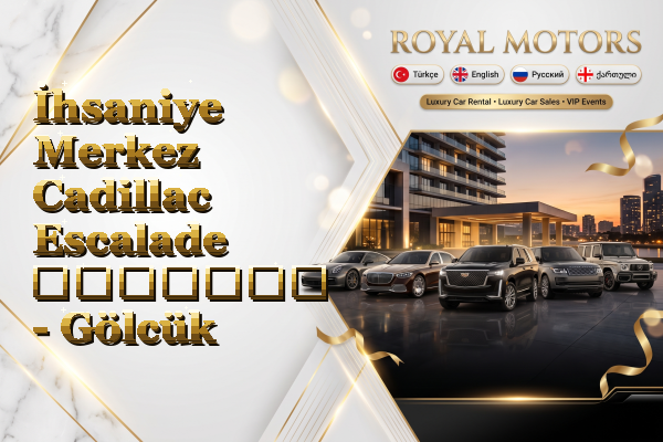 İhsaniye Merkez Cadillac Escalade გაყიდვა - Gölcük