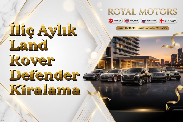İliç Aylık Land Rover Defender Kiralama