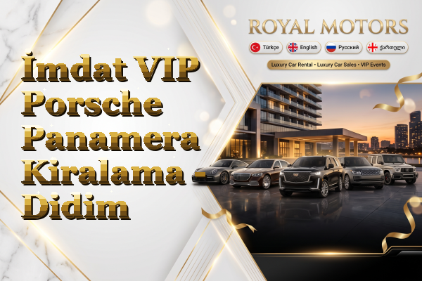 İmdat VIP Porsche Panamera Kiralama - Didim