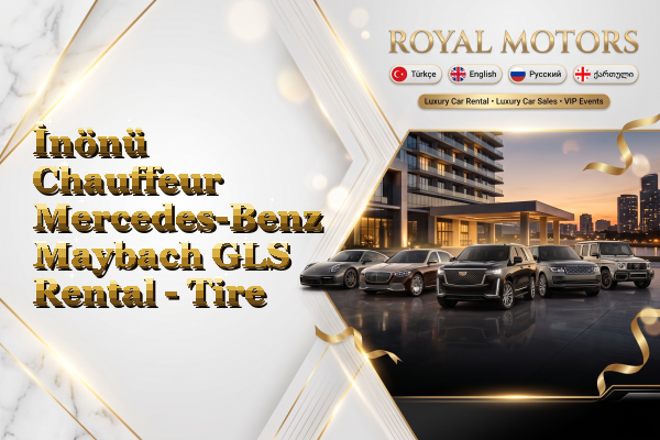 İnönü Chauffeur Mercedes-Benz Maybach GLS Rental - Tire
