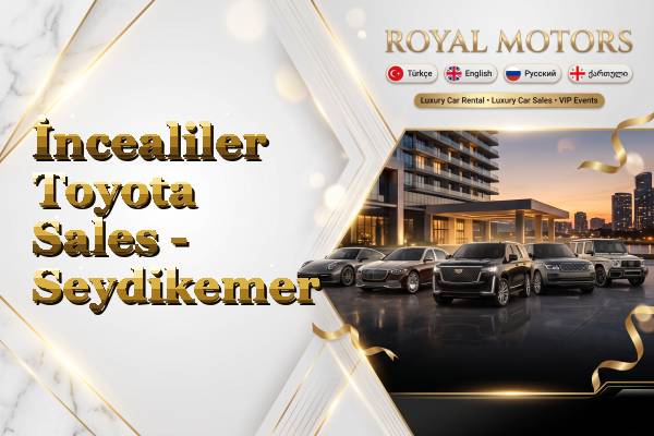 İncealiler Toyota Sales - Seydikemer