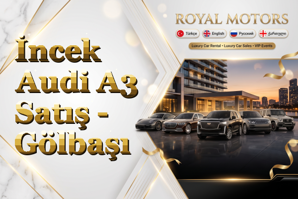 İncek Audi A3 Satış - Gölbaşı