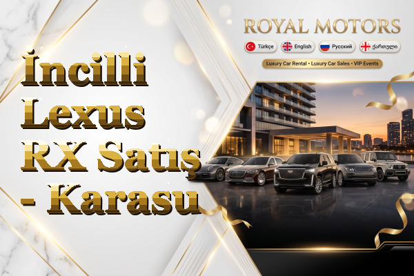 İncilli Lexus RX Satış - Karasu
