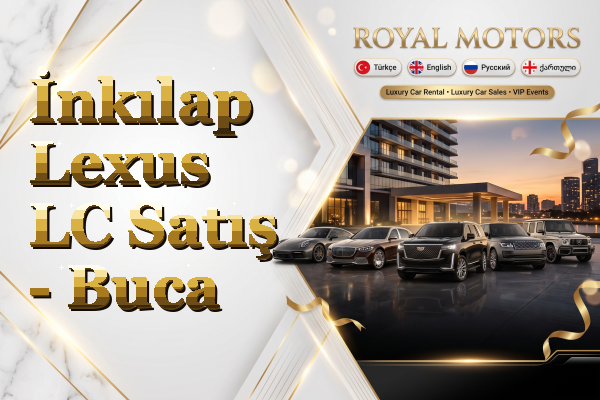 İnkılap Lexus LC Satış - Buca