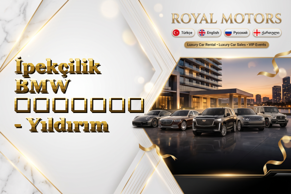 İpekçilik BMW გაყიდვა - Yıldırım