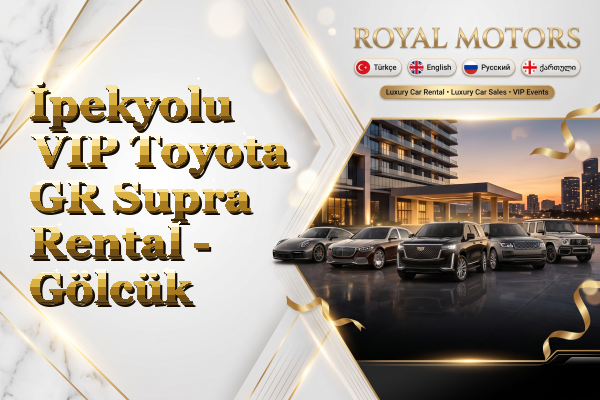 İpekyolu VIP Toyota GR Supra Rental - Gölcük