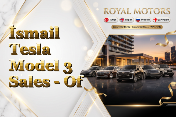İsmail Tesla Model 3 Sales - Of