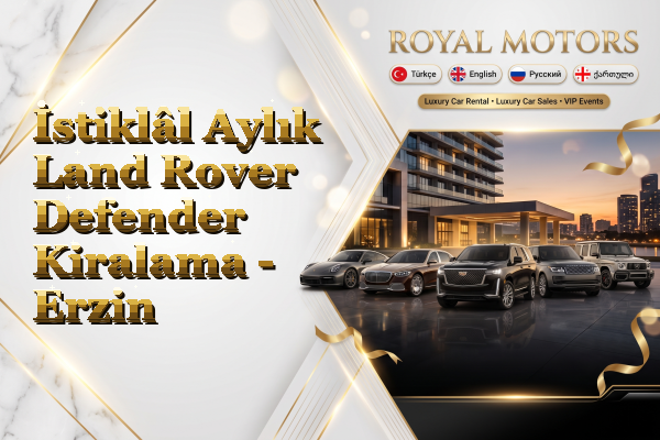 İstiklâl Aylık Land Rover Defender Kiralama - Erzin