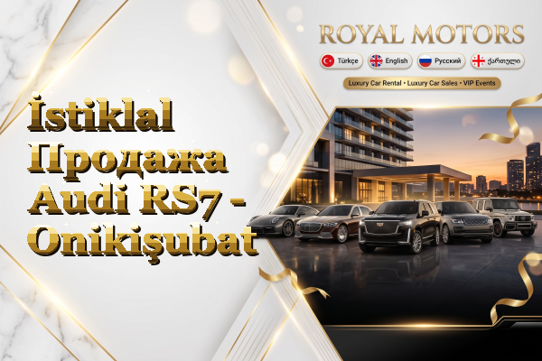 İstiklal Продажа Audi RS7 - Onikişubat