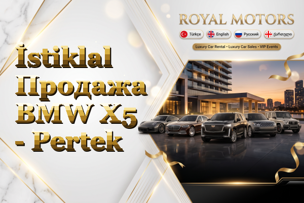 İstiklal Продажа BMW X5 - Pertek