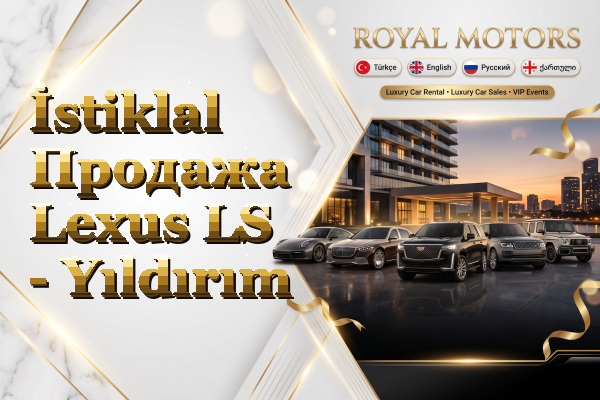 İstiklal Продажа Lexus LS - Yıldırım