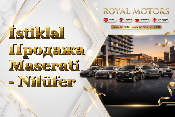 İstiklal Продажа Maserati - Nilüfer