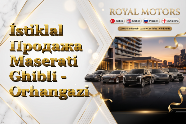 İstiklal Продажа Maserati Ghibli - Orhangazi