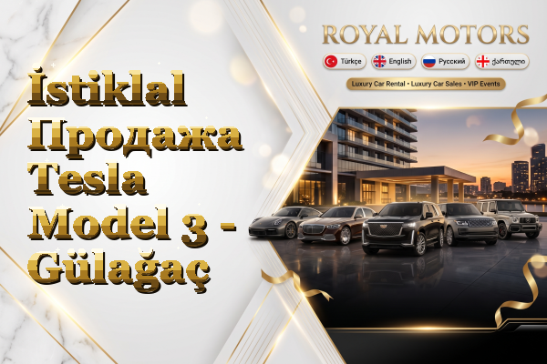 İstiklal Продажа Tesla Model 3 - Gülağaç