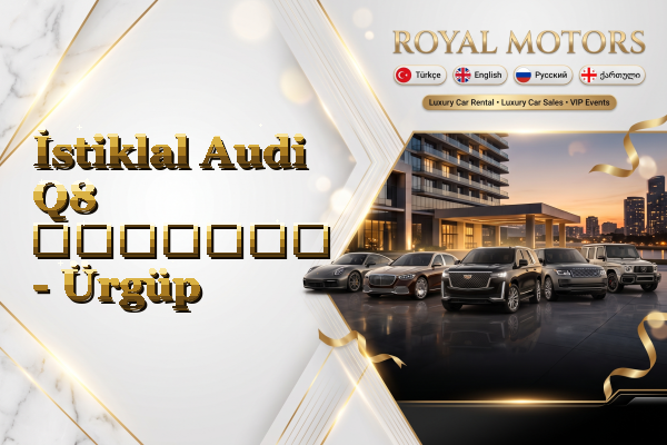 İstiklal Audi Q8 გაყიდვა - Ürgüp