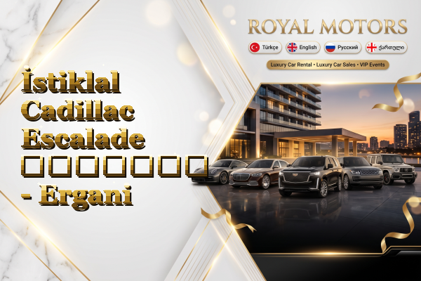 İstiklal Cadillac Escalade გაყიდვა - Ergani