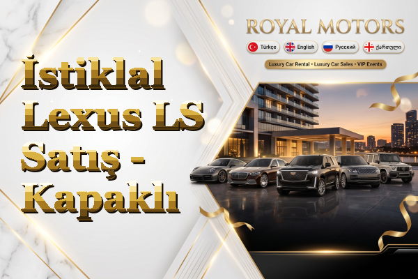 İstiklal Lexus LS Satış - Kapaklı
